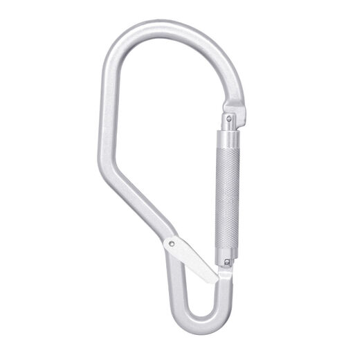 Mousqueton alu double action