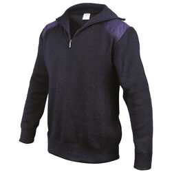 Pull col camioneur avec renforts
