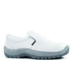 Mocassins de s&eacute;curit&eacute; homme PLUTONE S2 SRC BLANC Bellville-sur-Meuse