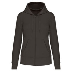 Sweat-shirt full zip &agrave; capuche K4031