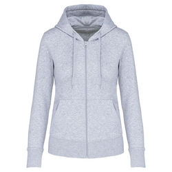 Sweat-shirt full zip &agrave; capuche K4031