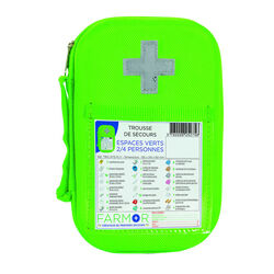 Trousse secours fluo ESPACES VERTS Bellville-sur-Meuse